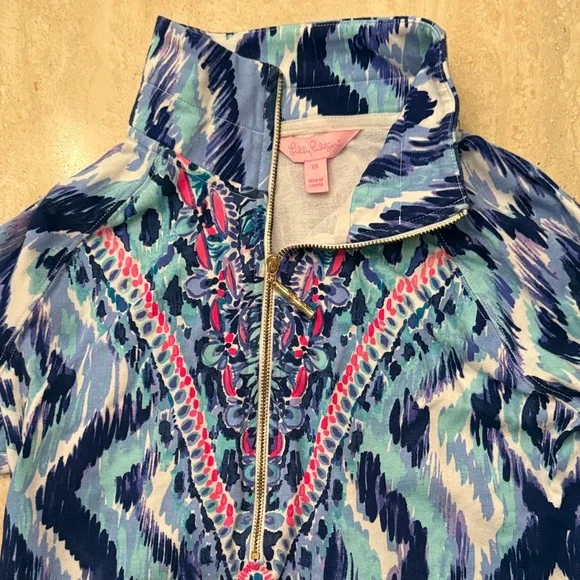 Lilly Pulitzer Skipper Popover size XS - Picture 4 of 5